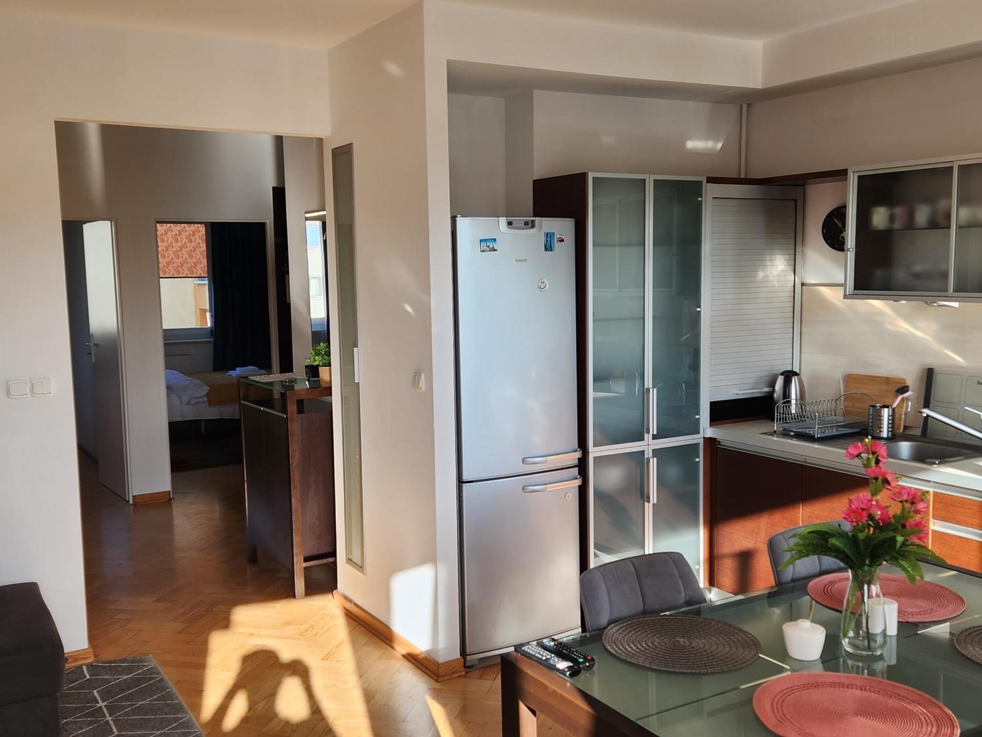 Sloneczny Apartament Bluszczanska Apartment Varşovia Exterior foto